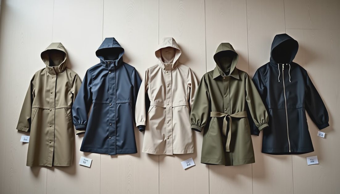 5 Raincoats for Curvy Figures (True Reflection of Waistline Design)