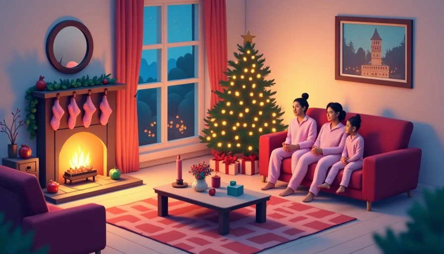 Visual context for xmas pjs plus size