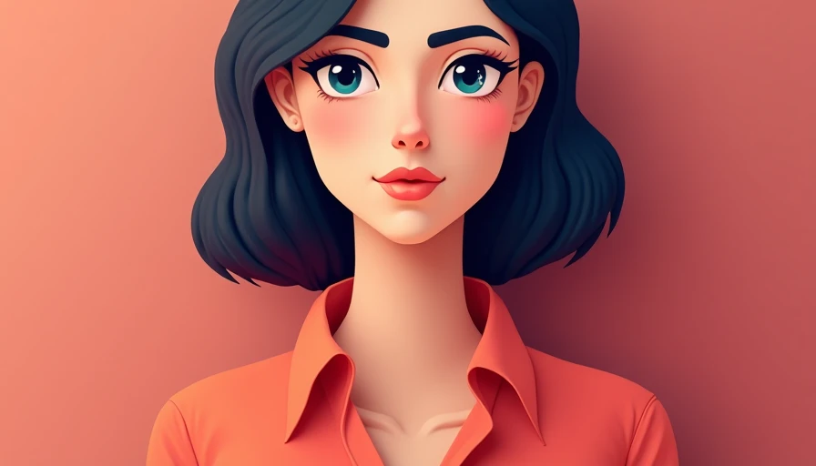 Illustration for plus size outfit ideas