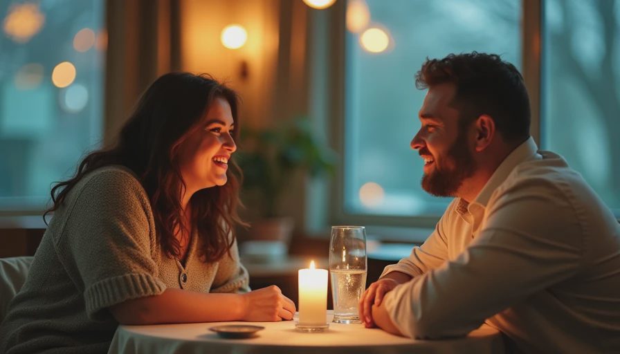 Visual context for date night looks plus size